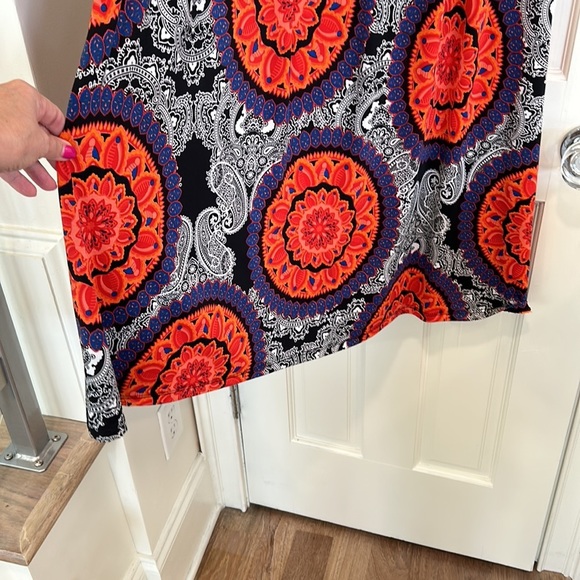 Promesa Strapless Jersey Modern Maxi Dress or Cover Up sz. medium - Picture 5 of 7